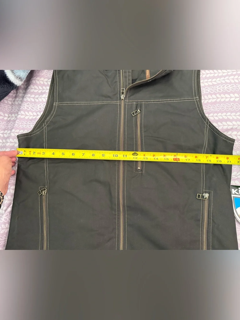 Kuhl Burr Vest Men’s M - Espresso - NWT